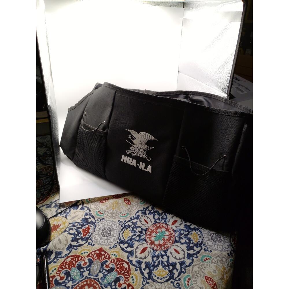 NRA-ILA Concealed Carry Tote Bag Black Leeds Tactical Shoulder Bag Handbag